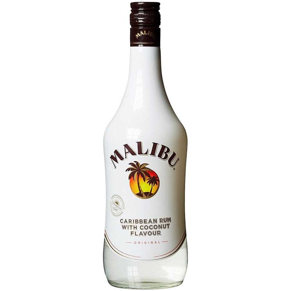 Licor Malibu - En Copa de Balón